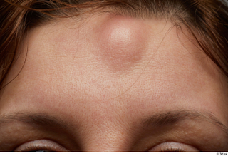 HD Face Skin Charity Sarumpaet eyebrow face forehead skin pores…